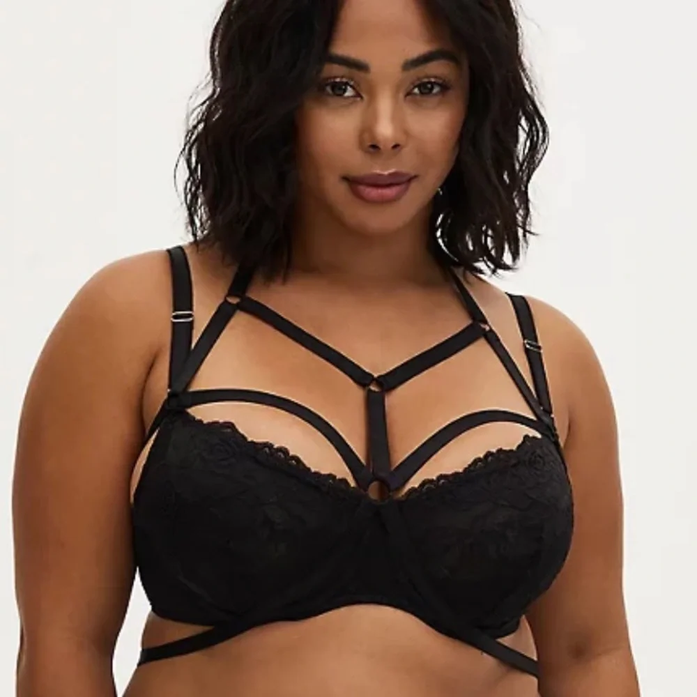 TORRID NWT BLACK STRAPPY HARNESS - Picture 2 of 6